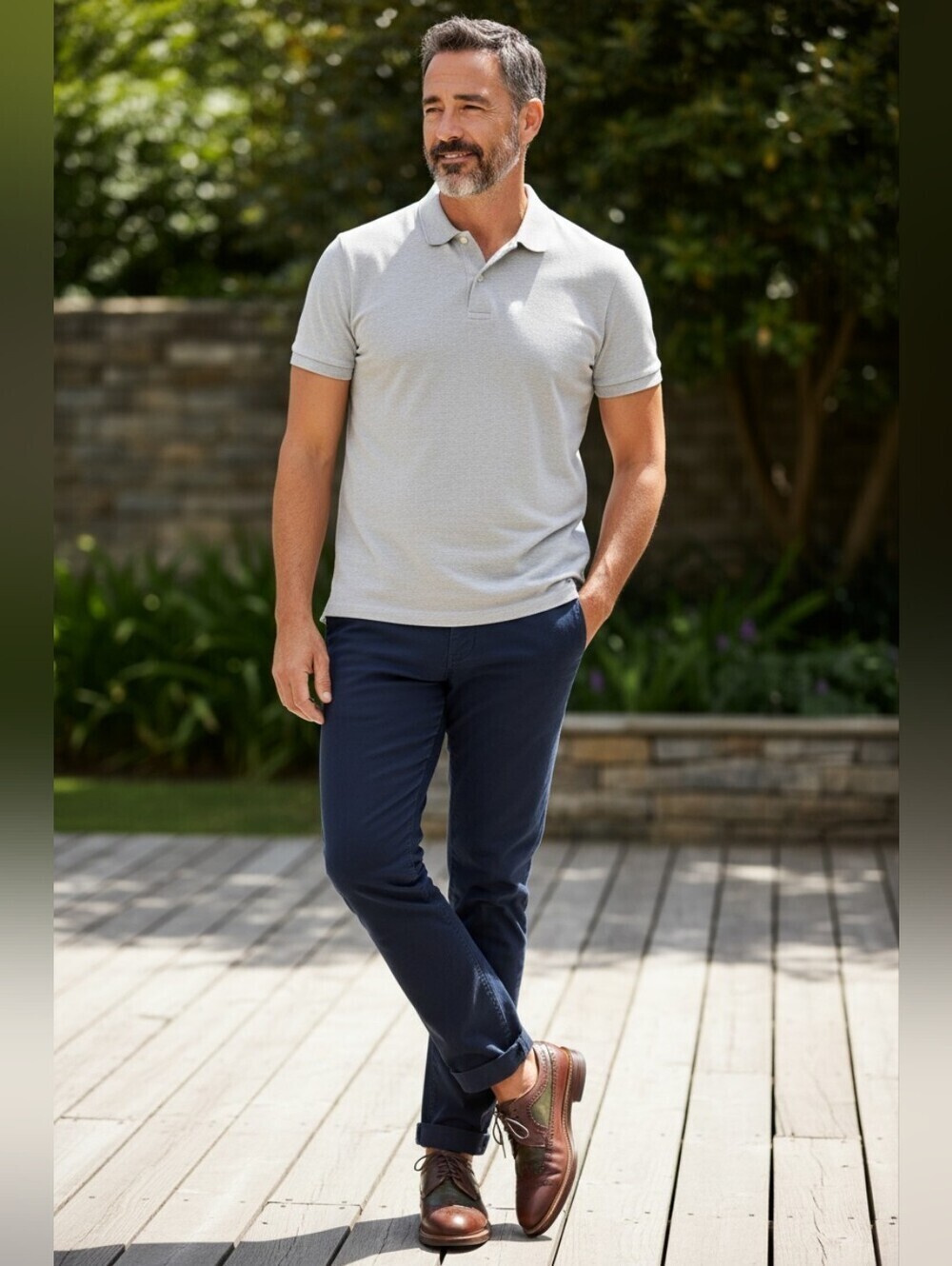 Charles Tyrwhitt Brown and Olive Oxfords